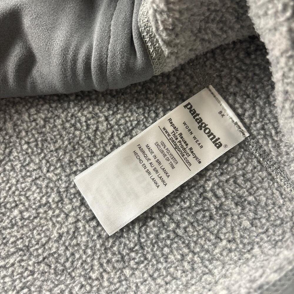 Patagonia Better Sweater Full Zip Fleece Jacket Gray Men’s Large - Picture 6 of 8